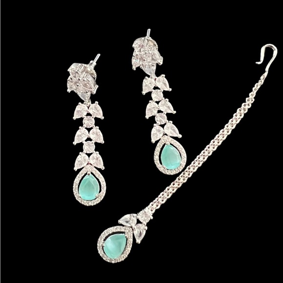 Mint American diamond necklace - Picture 4 of 4